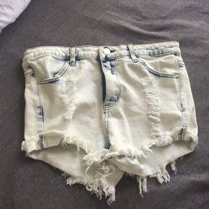 jean shorts